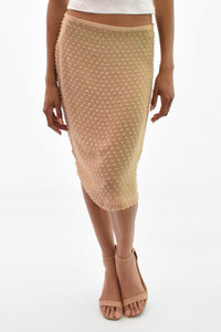 Sheer Midi Skirt