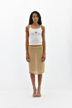 Load image into Gallery viewer, Sheer Midi Skirt