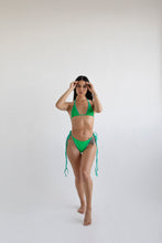 Load image into Gallery viewer, WOVEN BIKINI BOTTOMS IN GREEN