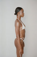 Load image into Gallery viewer, WOVEN BIKINI BOTTOMS IN WHITE